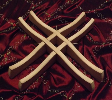 Keményfa karácsonyfa talp